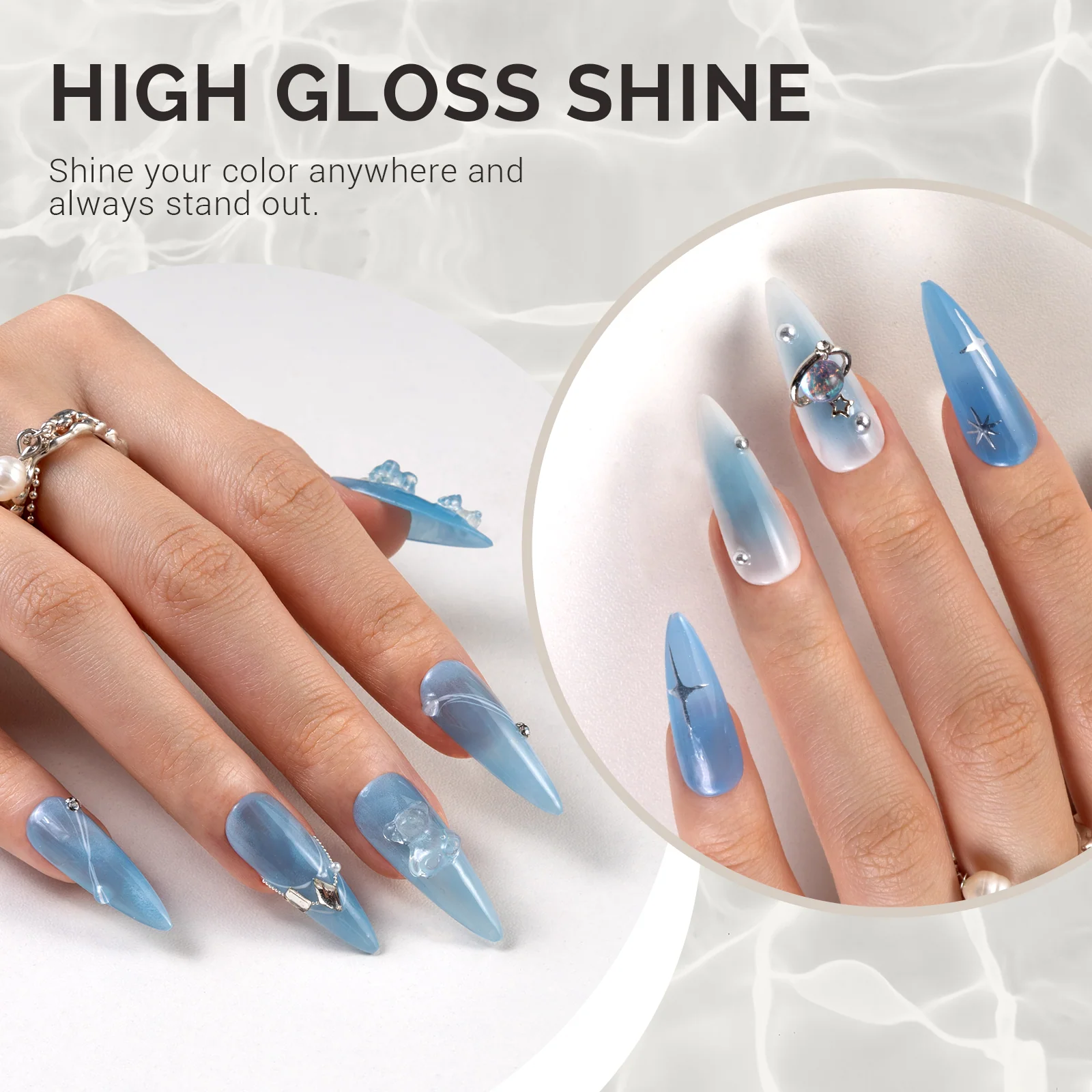 Jeweliver Jelly TPO-Free Gel Polish 15ml Blue Topaz JP53