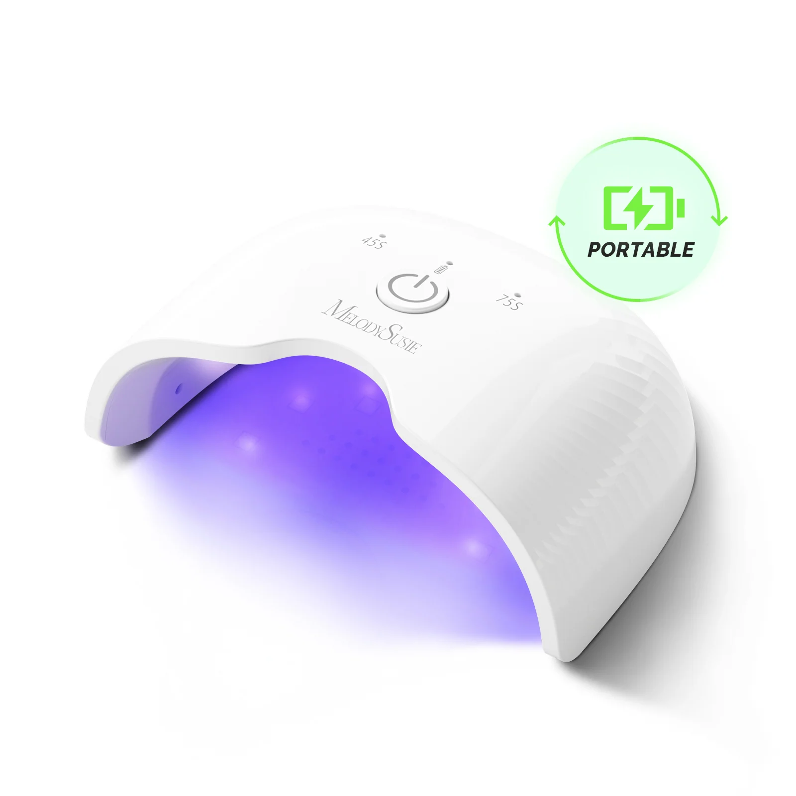 P-ART06G Rechargeable Cordless LED/UV Nail Lamp for Gel Polish