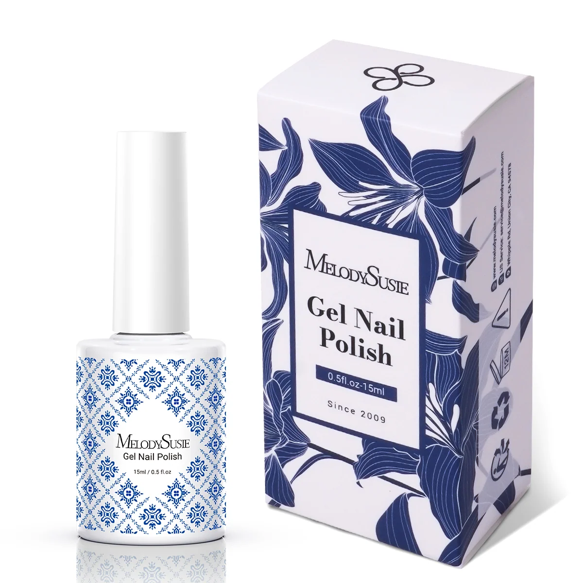 P30 Chocolate Mousse Fleurwee Plant-Based Gel Nail Polish 0.5 fl oz