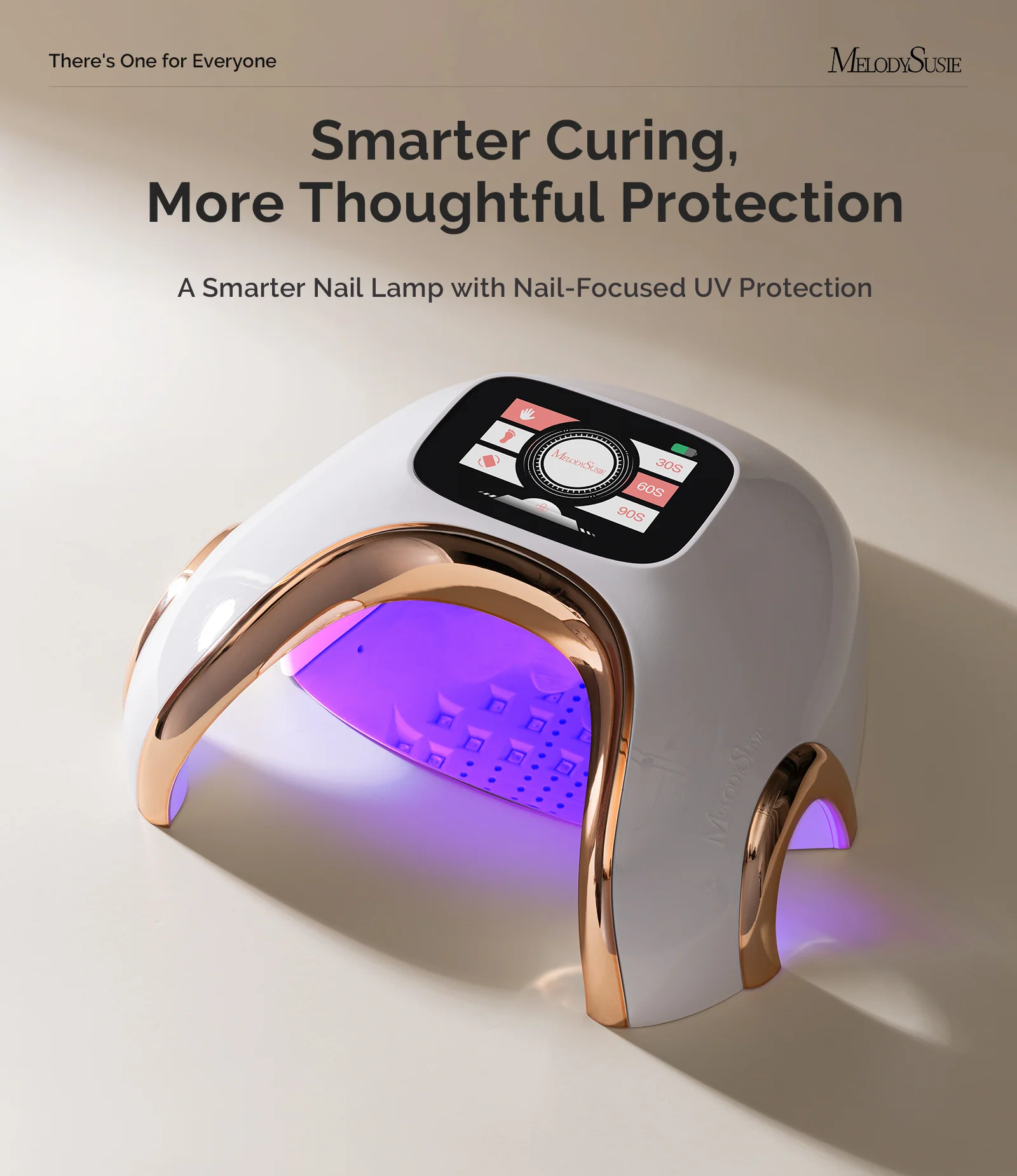 P-Plus29A Cordless UVbrella Dome UV Nail Lamp with Thumb Zone