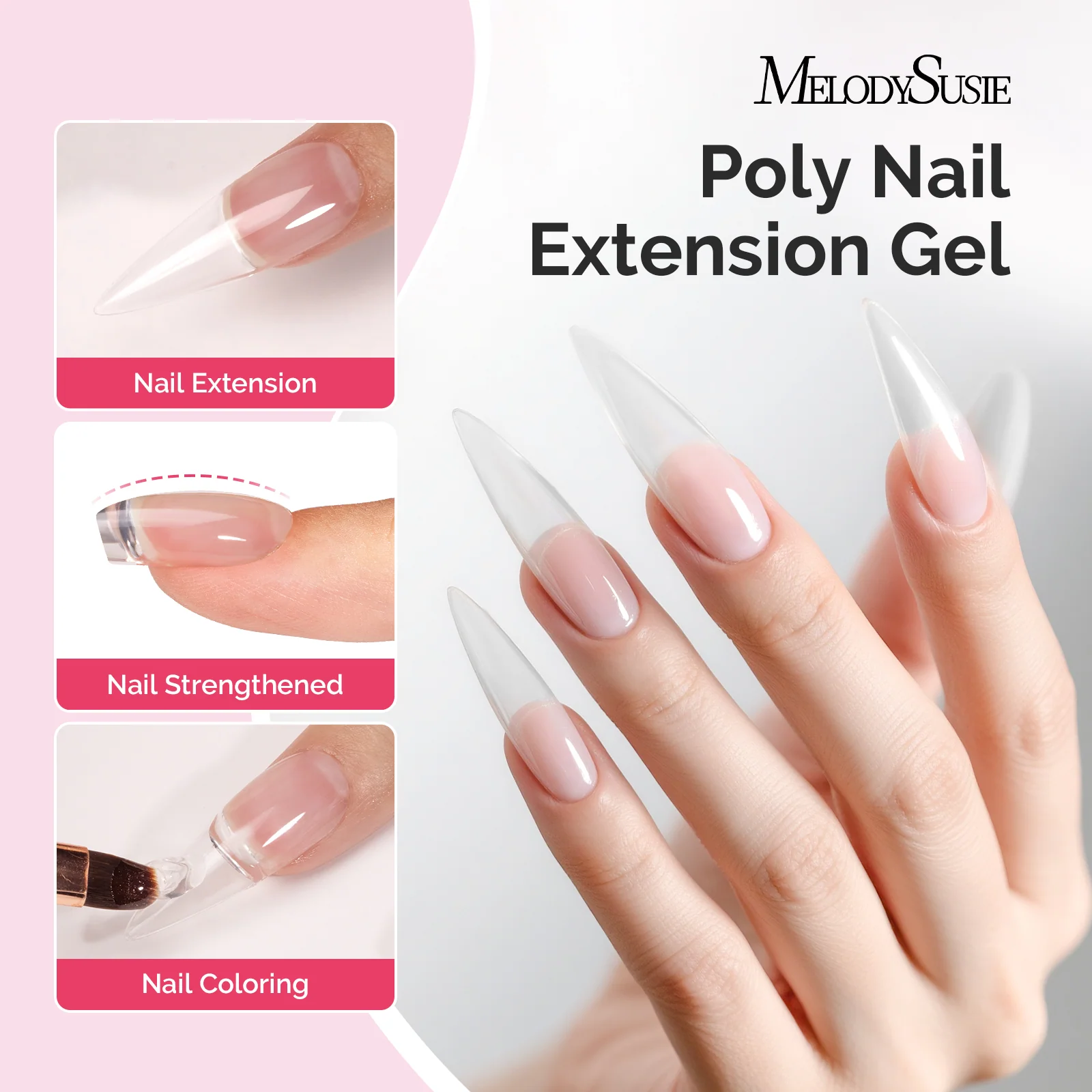 HEMA-Free & TPO-Free Poly Nail Extension Gel – 60g