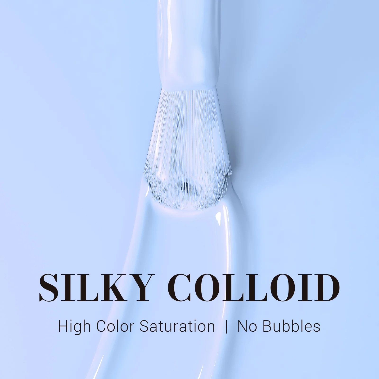 253 Light Blue - 无 TPO 快速 UV 固化凝胶指甲油 0.5 fl oz/15ml