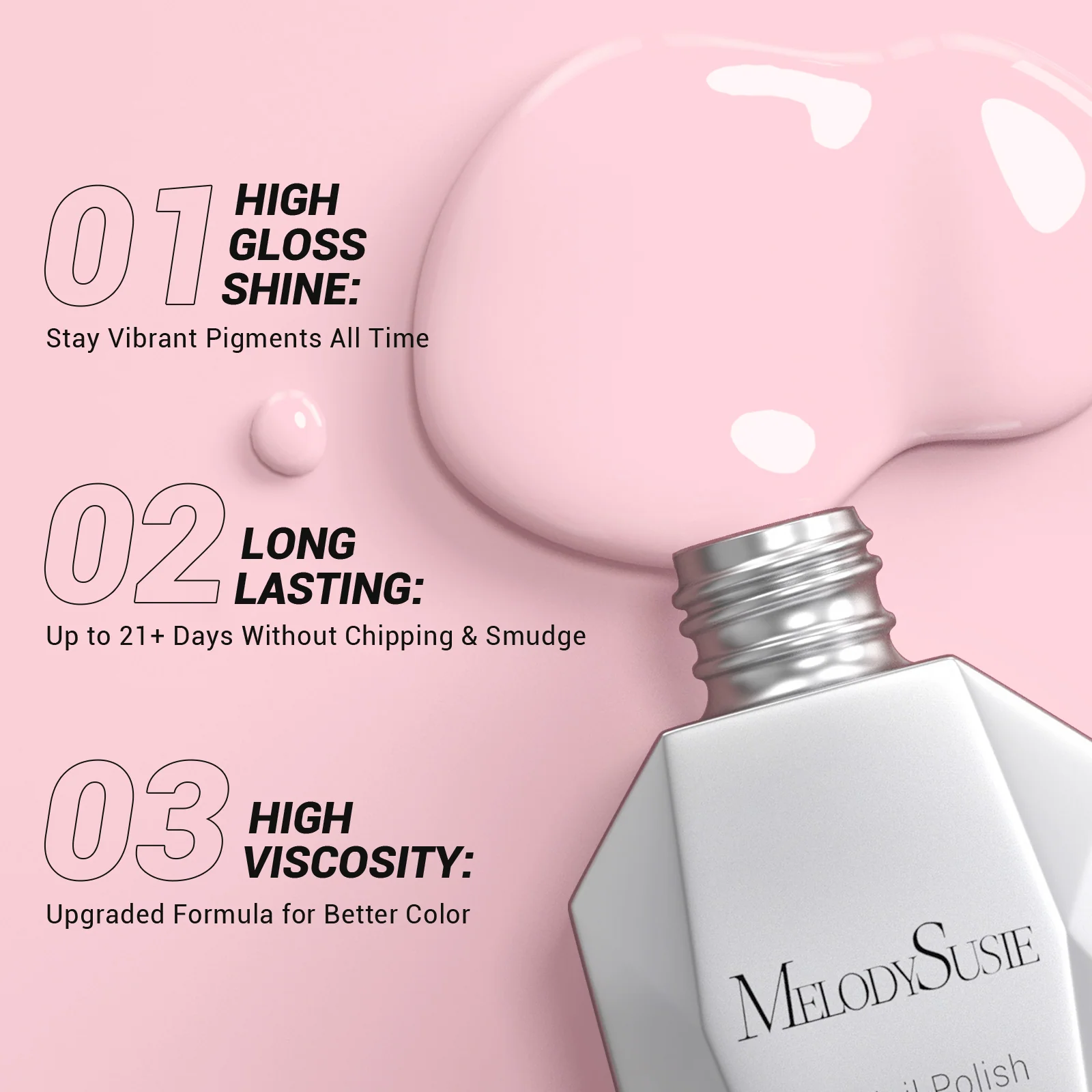 A1603 Milky Pink - TPO-Free Thick Gel Nail Polish(15ml)