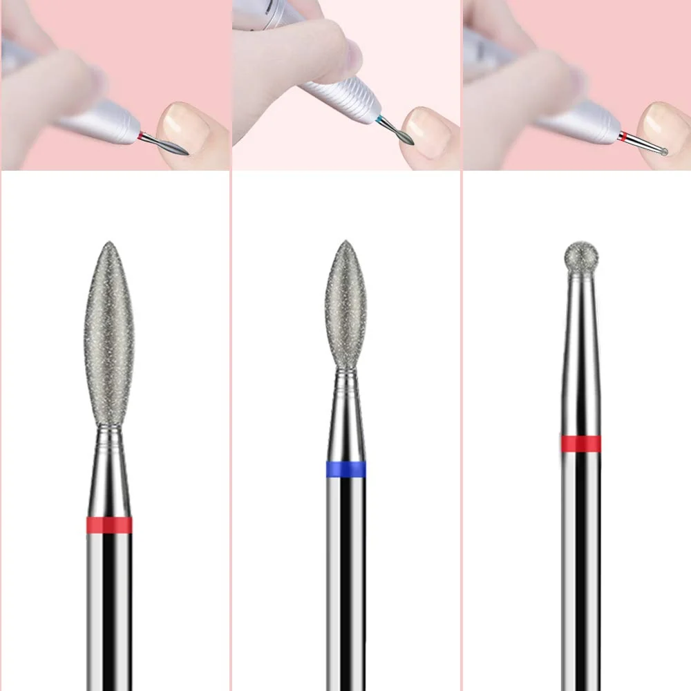 钨钢金刚石美甲钻头套装 7Pcs