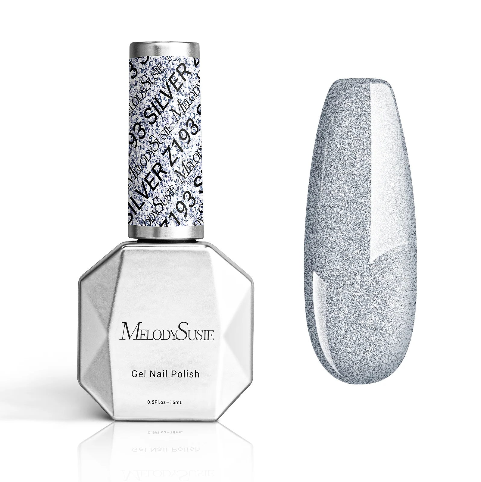 Z193 Moonlight Silver - 凝胶甲油(15ml)