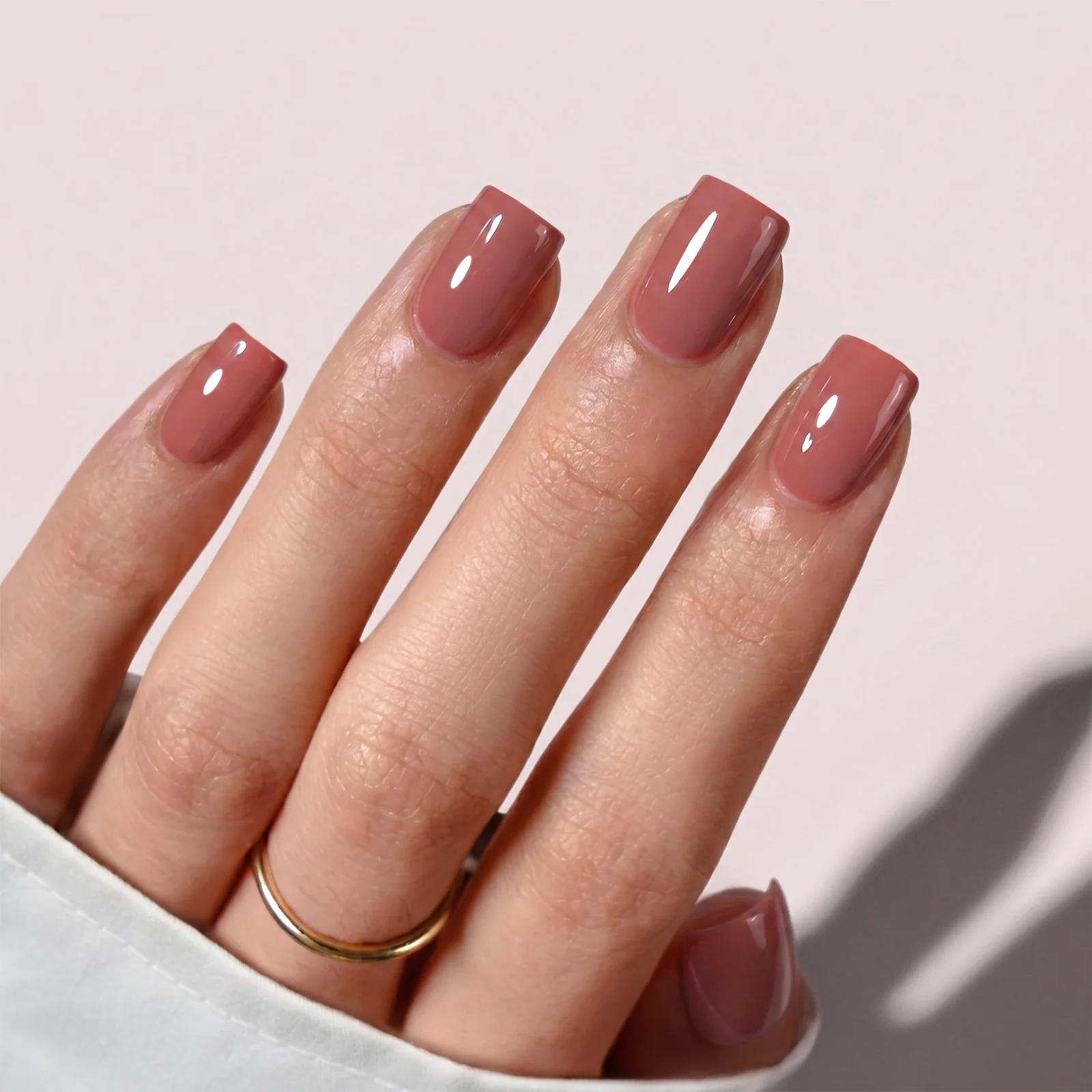 Classic Collection Real Gel Nail Strips with Pre-Cured Glossy Top Coat