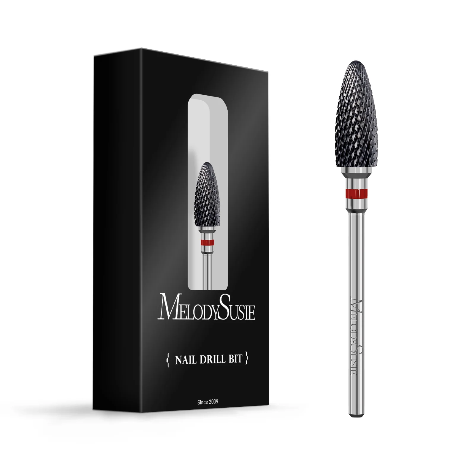 Ceramic Nail Drill Bit Black for Gel and Acrylic Removal
