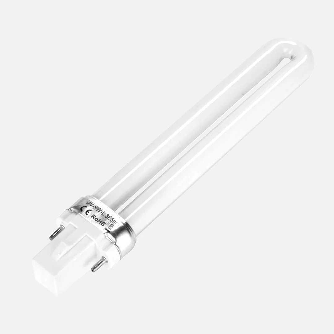 9W UV灯管，适用于S-Pro04 UV美甲灯，9W 365nm