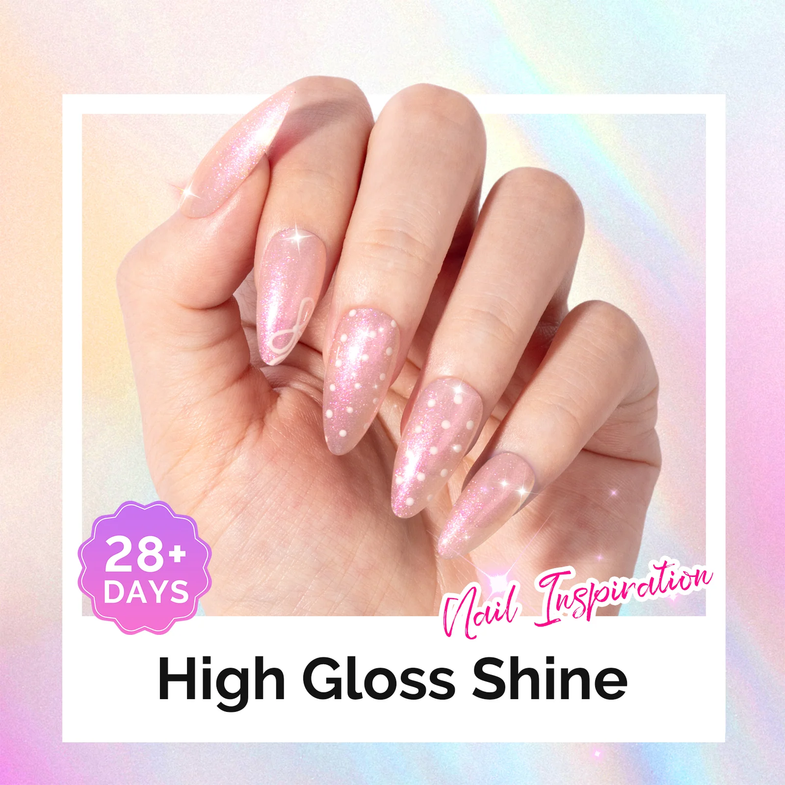 G2607 Shimmer Pearl Pink - TPO-Free Thick Gel Nail Polish(15ml)