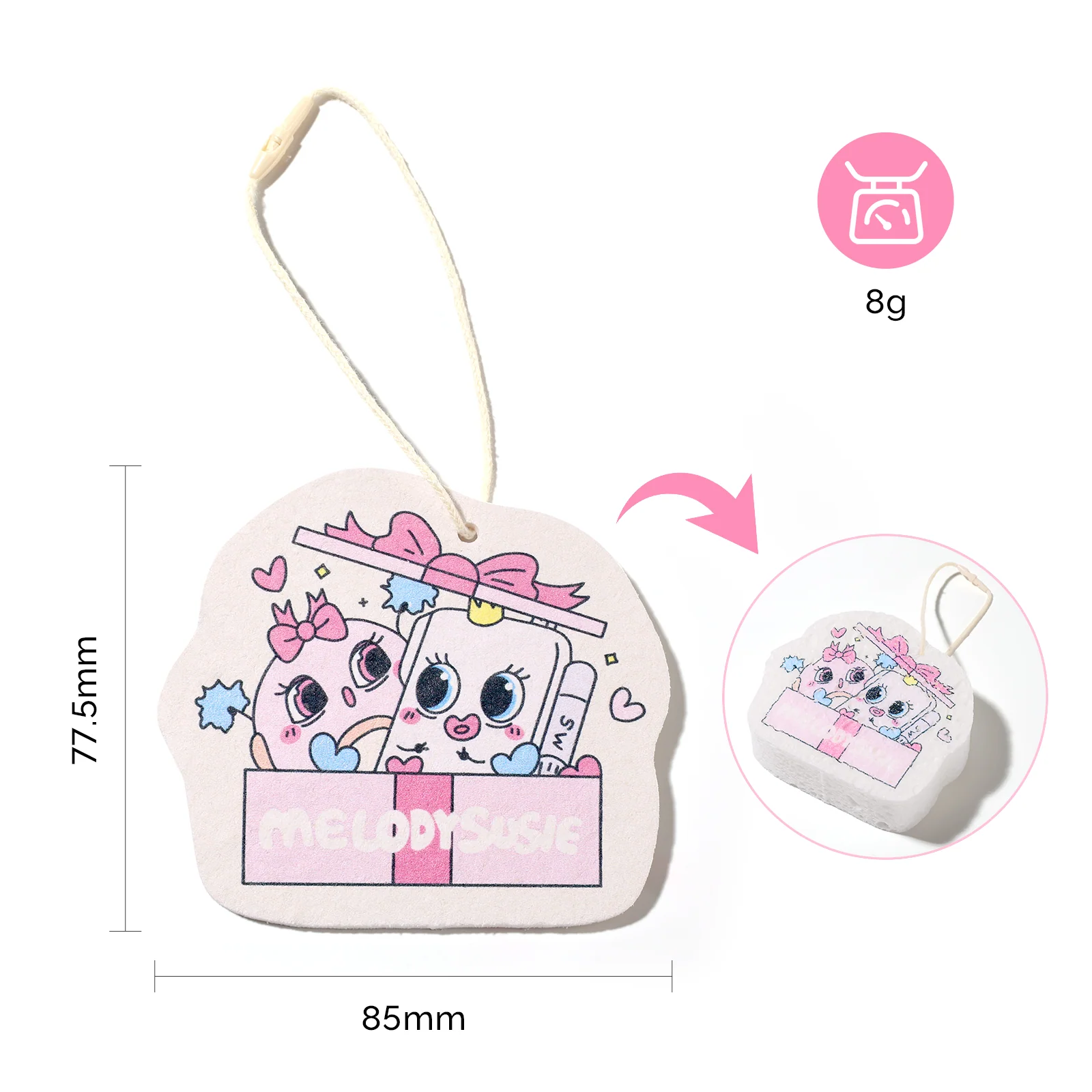 MelodySusie Nail-Themed Accessories 品牌周边系列