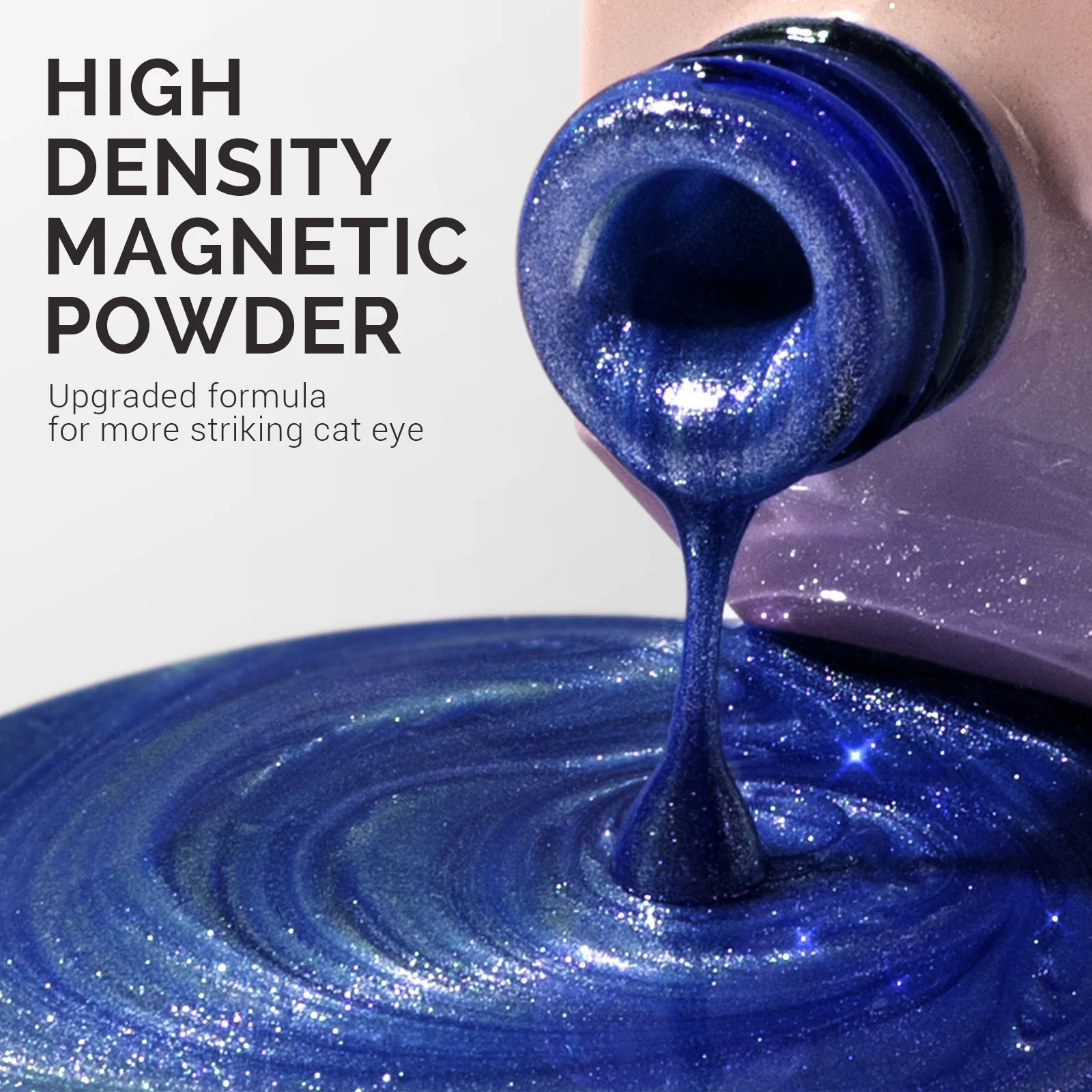 Jeweliver 猫眼甲油胶 0.5 fl oz/15ml - Galaxy Blue C6687