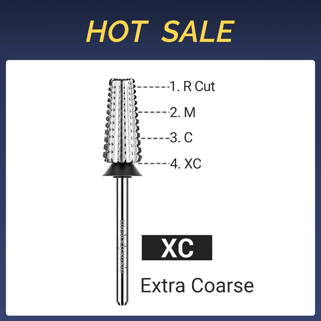 Tungsten Carbide Professional 5 in 1 Nail Drill Bits