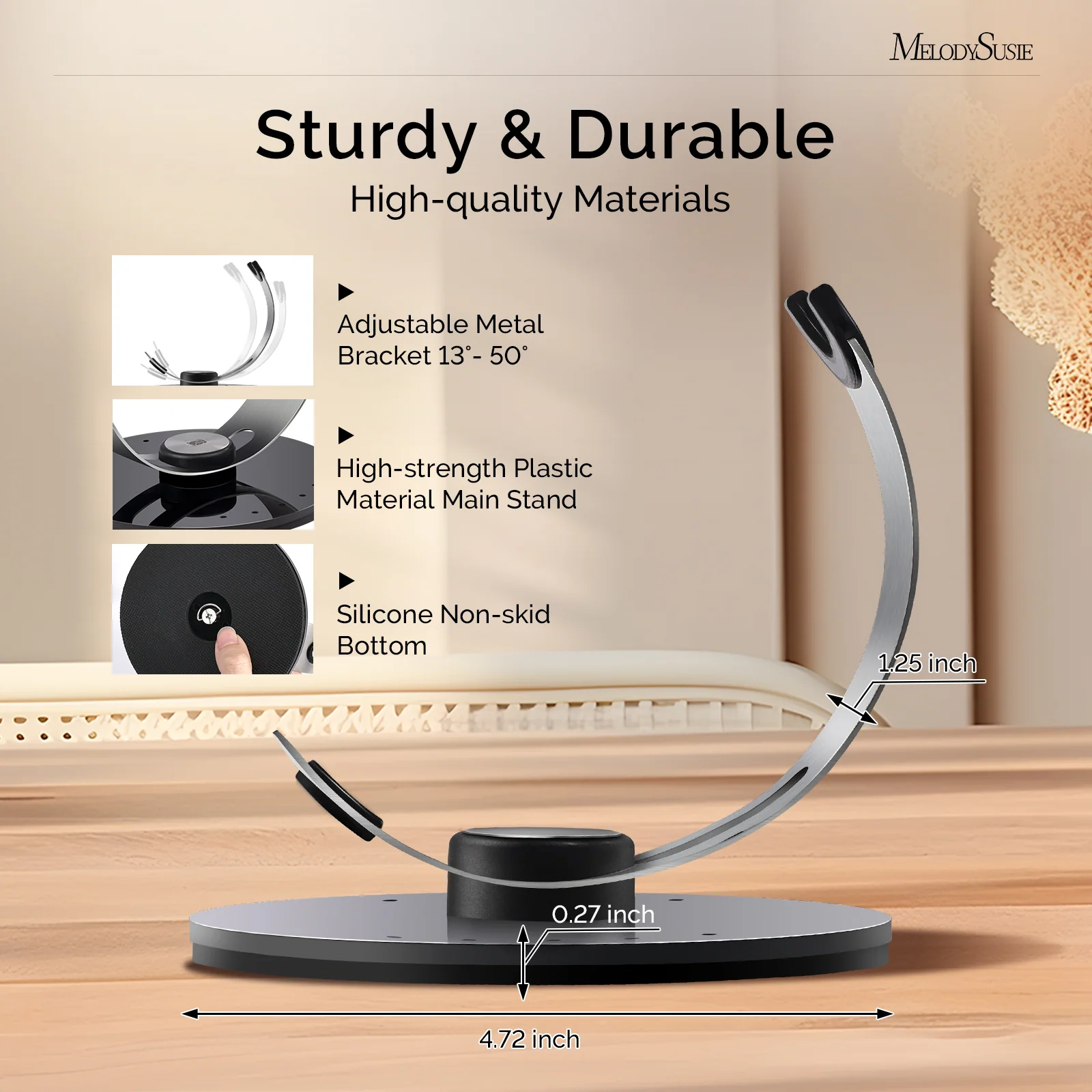 Melodysusie Pen Nail Drill Holder with 10 Holes for Drill Bits