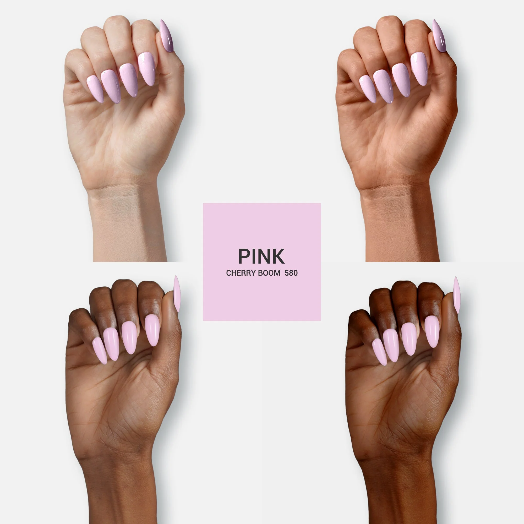 580 Cream Pink - TPO-Free Thick Nail Gel Polish(15ml)