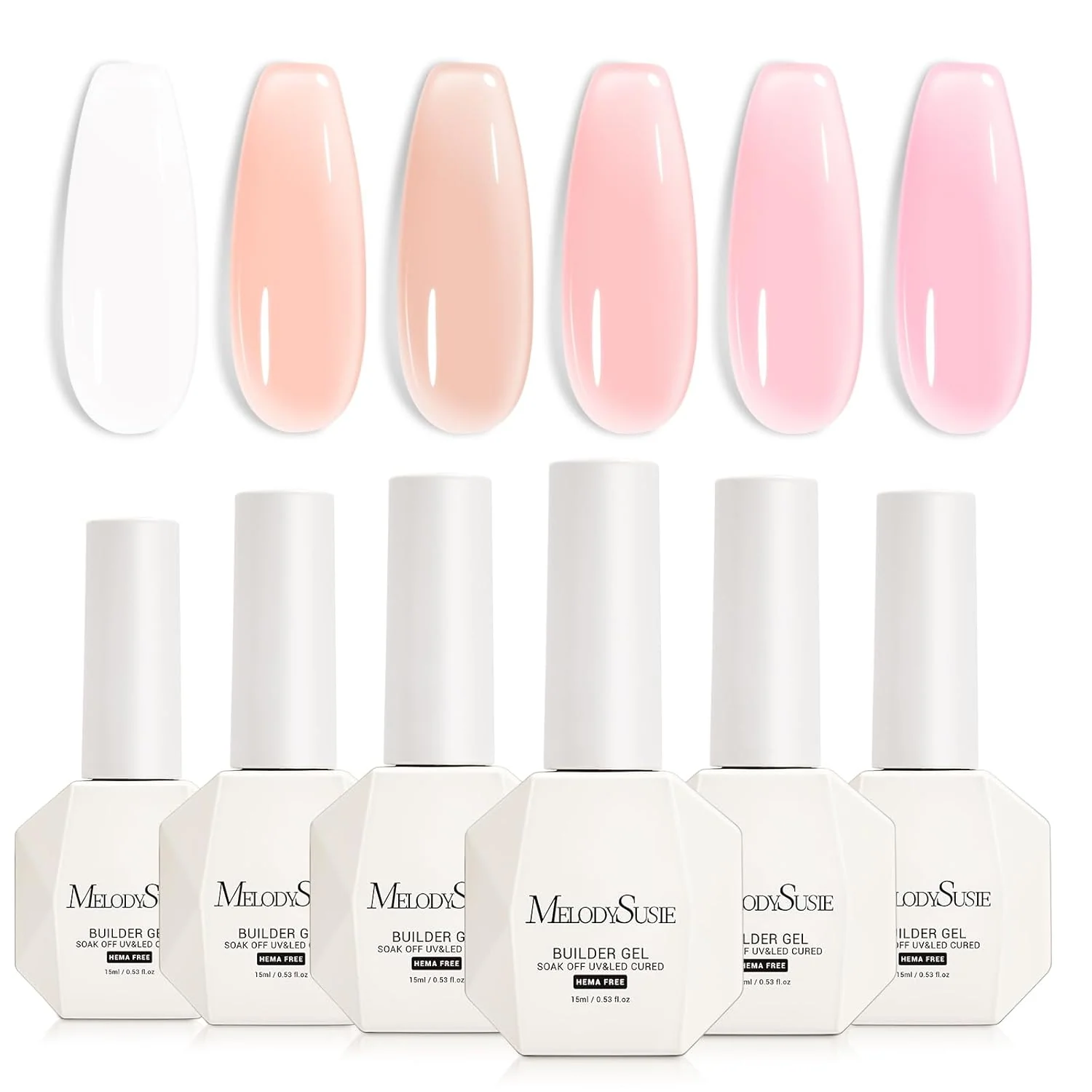 HEMA-Free & TPO-Free 建构甲油胶 15ml、15ml